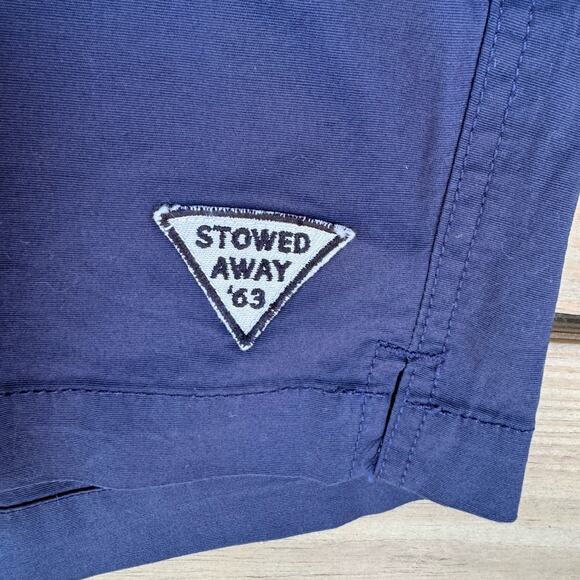 Mctavish Boardies Board Shorts Stowed Away Swim Surf Deep Blue Size 34 Huckberry - Picture 7 of 7